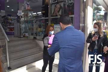 Telde visibiliza su lucha por la igualdad con acciones de sensibilización y concienciación en el 8-M/Francisco Javier Santana y TA.